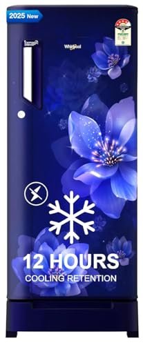 Whirlpool 192 L 4 Star Icemagic Powercool Direct-Cool Single Door Refrigerator with Base Drawer (215 IMPC ROY 4S SAPPHIRE MULIA-Z)