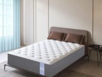 LOOM & NEEDLES Orthopedic Mattress | Dual Comfort with Hard & Soft Foam Flip Mattress | 5 Inches 2 Layered Medium Soft & Firm Support | King Size Gadda | 84x72 Inch