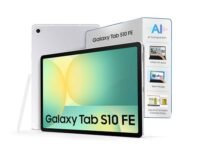 Samsung Galaxy Tab S10 FE, S Pen in-Box, 27.7 cm (10.9 inch) Display, AI Writing, Desktop Mode, Pre Loaded Pro Apps, 12 GB RAM, 256 GB Storage, Wi-Fi + 5G Tablet, Silver