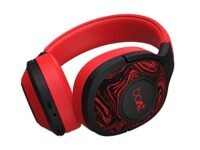 boAt Rockerz 558 Bluetooth Wireless Over Ear Headphones with Mic Upto 20 Hours Playback, 50MM Drivers, Soft Padded Ear Cushions and Physical Noise Isolation (Red)