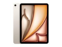 Apple iPad Air 11″ with M3 chip: Built for Apple Intelligence, Liquid Retina Display, 128GB, 12MP Front/Back Camera, Wi-Fi 6E, Touch ID, All-Day Battery Life — Starlight