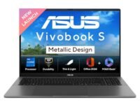 ASUS Vivobook S16,13th Gen,Intel Core i7-13620H,Metallic Design Laptop(Intel UHD iGPU/16GB RAM/512GB SSD/FHD+/16"/144Hz/Windows 11/M365 Basic(1Year)*/Office Home 2024/Matte Gray/1.7 Kg)S3607VA-RP060WS
