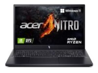 Acer Nitro V 15, AMD Ryzen 5 6600H Hexa-core Processor,NVIDIA GeForce RTX 4050-6GB GDDR6,16 GB, 512 GB, Full HD IPS, 15.6"/39.62 cm, 165 Hz, Win 11 Home,Obsidian Black, 2.1 kg, ANV15-41,Gaming Laptop
