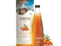 Ayuzera (Wellwith) Himalayan Sea Buckthorn Pulp Concentrate 300ml | Cold-Pressed | Makes 50 Glasses | Natural Vitamin C, Omega 3 6 7 9, Antioxidants | Immunity, Skin Glow & Gut Health Support | Herbal Juice Seabuckthorn Supplement