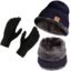 Boldfit Woolen Winter Cap for Women & Men in Winter for Thermal Wear Stylish Soft Caps for Boys & Girls for Warm Wear Head hat Garam Topaa cap's Breathable Lightweight Windproof with hand gloves