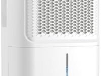 Dehumidifier for Basement 2000 Sq.Ft, 25 Pints Dehumidifiers for Home Large Room with Drain Hose for Bathroom, 2L Water Tank, Dry Clothes Mode, Intelligent Humidity Control with Timer Auto Shut Off