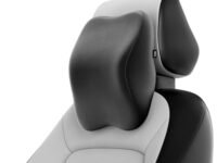 Frido Ultimate Car Neck Rest Pillow | Ultrasoft Pillow for Comfortable Car Rides | Superior Neck Support Cushion | Relieves Neck Pain | Hi-Per Foam Head Rest Pillow with Washable Velvet Cover | Black