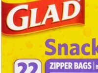 Glad Snack Collation Zipper Bags - 22 Count