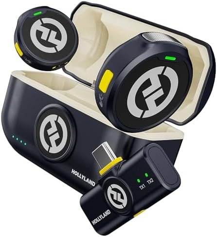 Hollyland Wireless Lavalier Microphone for iPhone15/16&Android
