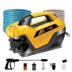 IBELL YO2800 High Pressure Car Washer for Home & Bike Cleaning, 2800W Induction Motor, 240 Bar, 12 L/min Flow, Portable Pressure Washer with 8M Hose & Spray Gun