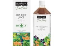 Kapiva Dia Free Juice, 1L | Clinically Proven Diabetic care | Amla, Karela, Jamun, Guduchi & 7 More
