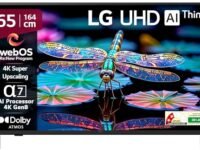 LG 164 cm (65 inches) UA82 Series 4K Ultra HD Smart webOS LED TV 65UA82006LA