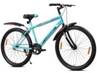 Leader Scout MTB 26T Bike Without Gear Single Speed for Men - SEA Green Black, Ideal for 10 + Years,Mountain Bike,Unisex,Rigid,18 inches