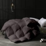 MammaYo Single Comforter 500 GSM Winter Comforter Premium Collection Quilted Comforter (60" x 90" Inches/152cm x 228cm) - Single Bed Comforter|Dark Grey | Microfibre, Lightweight