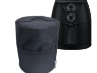 Nylon Air Fryers Dust And Waterproof Washable For Kitchen Suits For Major Brand Air Fryers, Attractive Desing (Medium)