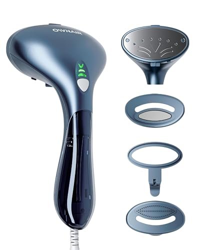 OWNAIR Steamer for Ironing Clothes - 1800W Handheld Garment Steamer - 24g/min High Steam, Fast Heat-Up in 15s, 110ml Tank, Vertical & Horizontal Hand Hold Steam Iron for Clothes and Fabrics