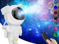 One94Store Astronaut Galaxy Projector Night Light – 360° Rotating Nebula Star Projector with Remote Control, Timer & Adjustable Head – Space Lamp for Kids’ Bedroom, Gifts, Gaming Room, Home & Décor
