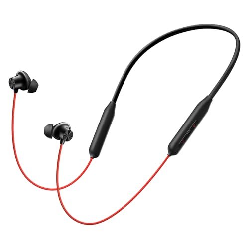 OnePlus Bullets Wireless Z3 in-Ear Neckband with 12.4mm Drivers, 3D Spatial Audio,10 mins Charge for 27 hrs Playback, AI Call Noise Cancellation, 4 EQ preset, Dynamic bass Enhancement & BT5.4