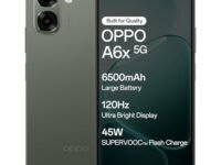 Oppo A6X 5G (Olive Green, 4GB RAM, 128GB Storage) with No Cost EMI/Additional Exchange Offers