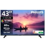 Philips 108 cm (43 inches) 6100 Series Frameless Full HD Smart LED Google TV 43PFT6130/94