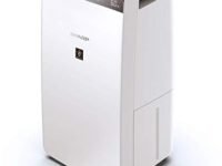 SHARP dehumidifier with Air Purifier I Plasmacluster Tech fight against Mold, Fungus, VOCs I Absorb Moisture I Clothe Dryer I HEPA+Carbon+Pre-Filter I Area Covers 550 ft² I Drain 20L/day I DW-J20FM-W