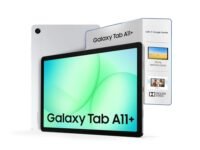 Samsung Galaxy Tab A11+, 27.82 cm (11 inch) Display, 8 GB RAM, 256 GB Storage, 90Hz Refresh Rate, AI with Google Gemini, Dolby Atmos, Quad Speakers, Wi-Fi + 5G Tablet, Silver