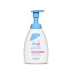 Sebamed Baby Face & Body Wash Foam|pH 5.5|Ideal for face & Body|for Delicate, Dry Skin|400ml