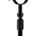 Shure MV7+ Podcast Dynamic Microphone with Stand – OBS Certified, Enhanced Audio, LED Panel, USB-C & XLR Outputs, Auto Level Mode, Digital Pop Filter – for Podcasting, Streaming, and Recording, Black