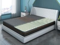 Sleepyhead Technic - 3 Zone Advanved 6D Hexagon Grid Mattress with Hyper-Elastic Compound |10 Years Warranty |3000+ Air Pockets for Better Air Circulation |8 Inch Queen Size Bed Mattress (78x60x8)