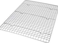 USA Pan 1602CR-1 Half Sheet Bakeable Nonstick Cooling Rack, Metal