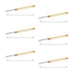 Wipro Garnet 10W LED Linear Cabinet Light | 2Ft | Warmwhite (2700K) | Bright & Slim Aluminium base Tubelight | 17mm Width, 8mm Height | Under Cabinet Light for Wardrobe,Kitchen Shelf | Pack of 6