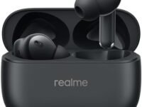 realme Buds T310 Truly Wireless in-Ear Earbuds with 46dB Hybrid ANC, 360° Spatial Audio, 12.4mm Dynamic Bass Driver, Upto 40Hrs Battery and Fast Charging - (Black)