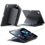 ESR for iPad Pro 11 Inch Case (M5/M4) Cover 2025/2024, Vertical Stand Cover, Multi Stand Angles, Ultra-Stable Case for iPad Pro 11 with Pencil Holder, Flip Series, Black