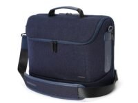 MOKOBARA The Transit Briefcase Vegan Leather & Nylon 15L Laptop Crossbody Messenger Bag for Men & Women