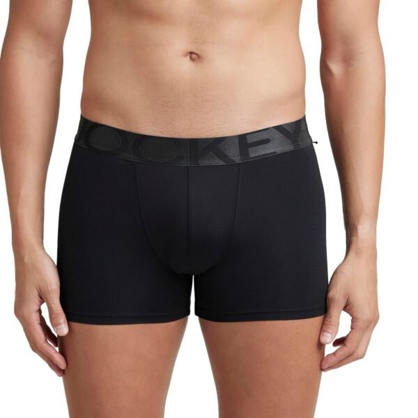 Jockey IC28 Men's Tactel Microfiber Elastane Stretch Solid Trunk with Moisture Move Treatment
