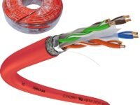 iVoltaa Ethernet Cable CAT7 Cable Dual Shielded SSTP, 100% Copper, Professional Series - 10 Gbps LAN Network/High Speed Internet Cable, 600MHZ - 165 feet (50 m)