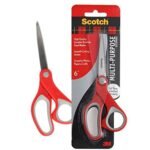 3M Scotch Scissors | 6" Multipurpose | Comfort Grip Handle and Stainless Steel Blades | Paper, Photos, Crafts