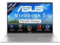 ASUS Vivobook S16,Intel Core Ultra 5 225H,AI PC(Intel Arc iGPU/16GB RAM/512GB SSD/FHD/16/60Hz/Backlit Keyboard/70Whr/Windows 11/M365 Basic(1Year)*/Office Home 2024/Cool Silver/1.7 Kg) S3607CA-SH071WS