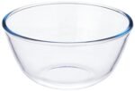 Amazon Brand - Solimo Borosilicate Glass Mix Bowl (350 ML) | Transparent
