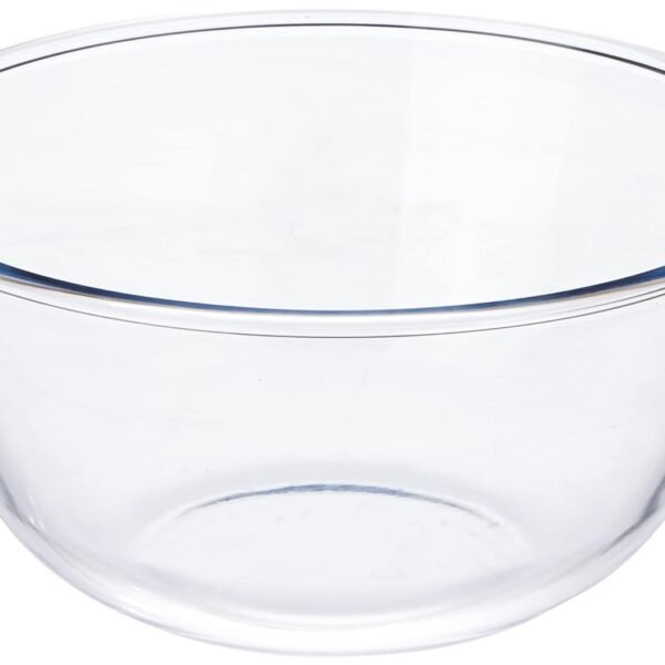 Amazon Brand - Solimo Borosilicate Glass Mix Bowl (350 ML) | Transparent