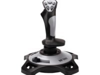 Ant Esports JS55 Flight Simulator Controls, Flight Joystick Controls With Vibration Function and Throttle Controls Wired Flight Stick for PC Windows XP/VISTA/7/8/10/Computer/Laptop(PC only)