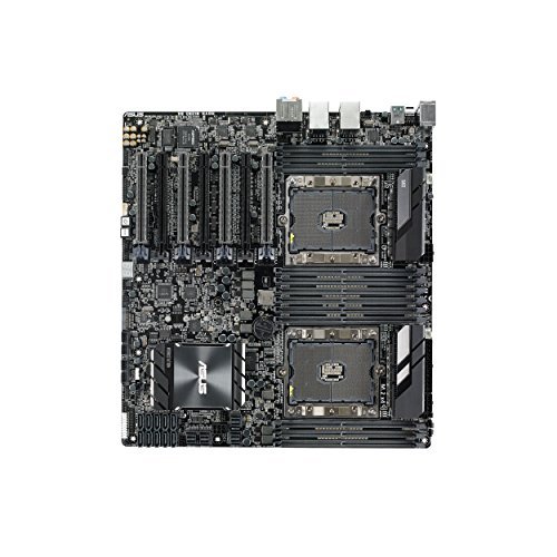 Asus Ws C621E Sage Extreme Power Intel Xeon Processor Workstation DDR4 Motherboard For Two-Way Xeon Cpu Performance,With U.2,M.2 Connectors,Dual Gb Lan,Usb 3.1 Type-C&Type-A,10 X Sata 6Gb/S Ports