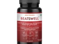 Beatswell – Heart Health Supplement with Arjuna, CoQ10, Moringa & Lycopene | 60 Capsules | WHO-GMP Certified | Lab Tested | Natural Cardio Support