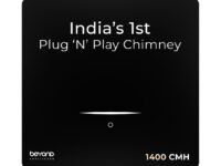 Beyond Appliances Cube Pro Plug N Play Ductless Kitchen Chimney | 1400 CMH | Auto Clean | 5-Stage Charcoal Activated Filter | Touch Control | 3-way Suction | 48dB Low Noise | Black | PAN INDIA SERVICE