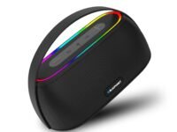 Blaupunkt Newly Launched ATOMIK Grab 20W Boombox, Unbelievable Loud & Clear Music I Portable with easy to carry handle | A perfect carry around Sound Partner for outdoors I Light Weight Grab on the GO