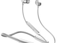 Boat Rockerz 255 Pro+, 60H Battery, Fast Charge, IPX7, Dual Pair,Low Latency,Magnetic Buds, Stream Ad Free Music via App Support, in Ear Bluetooth Neckband, Wireless with Mic Earphones (Moon White)