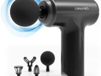 CARESMITH Charge Go Massage Gun | Body Massager for Pain Relief | Massage Gun for Back Leg & Full Body | 4 Specialized Heads For Full Body Pain Relief