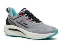 Campus Men STRUT Running Shoes L.Gry/BLK - 8UK/India, Grey