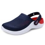 DOCTOR EXTRA SOFT Men's Classic Casual Sports Clogs/Sandals with Adjustable Back Strap for Adult | Comfortable & LightWeight| Stylish & Anti-Skid|Waterproof & Everyday Use Mules for Gents & Boys D-513