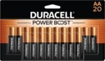 DURACELL Coppertop Alkaline Batteries with Duralock Power Preserve Technology Aa 20/Pk (Durmn1500b20z)